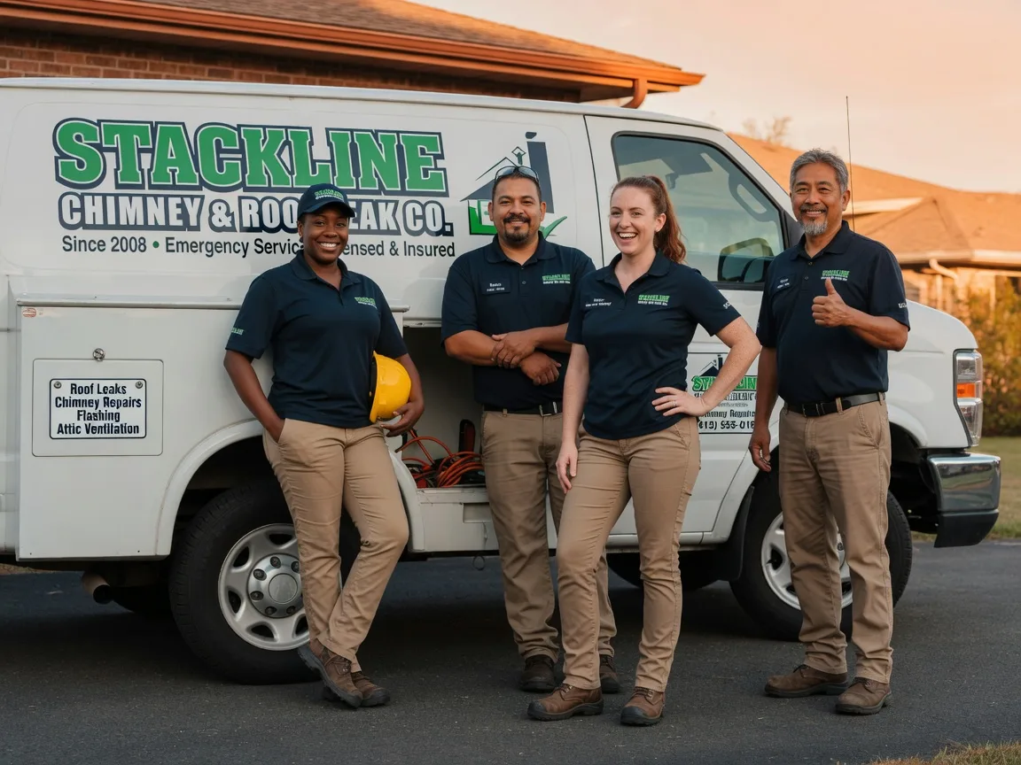 Chimney flashing repair company in Lorado, WV